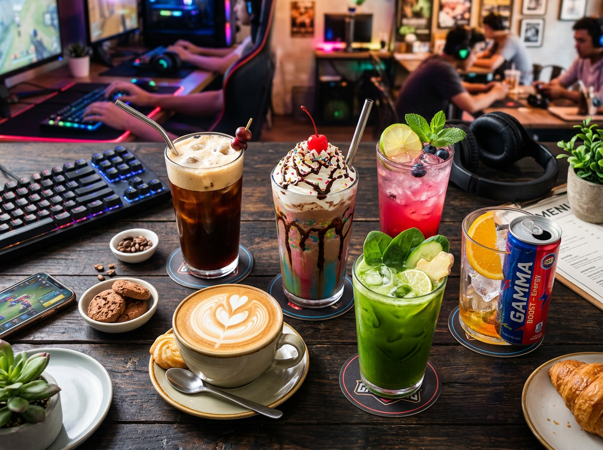 Bebidas Temvori Juegos Café
